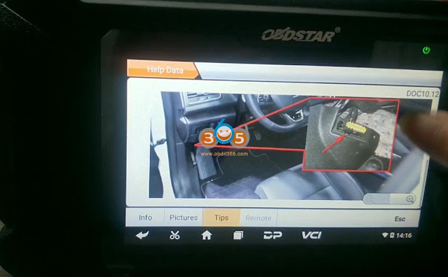 OBDSTAR Renault Megane IV 2016- Add Key 12
