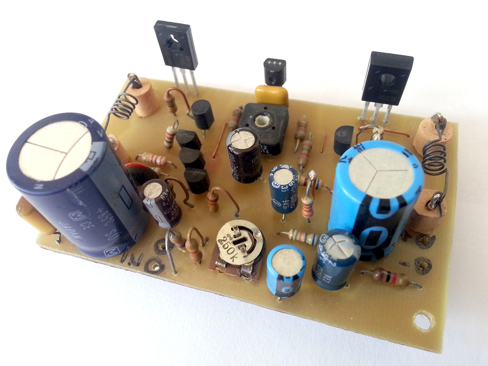 10w Stereo Audio Amplifier With Transistors  U00b7 One Transistor