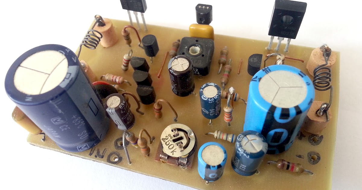 10W Stereo Audio Amplifier with Transistors Engineering Hub