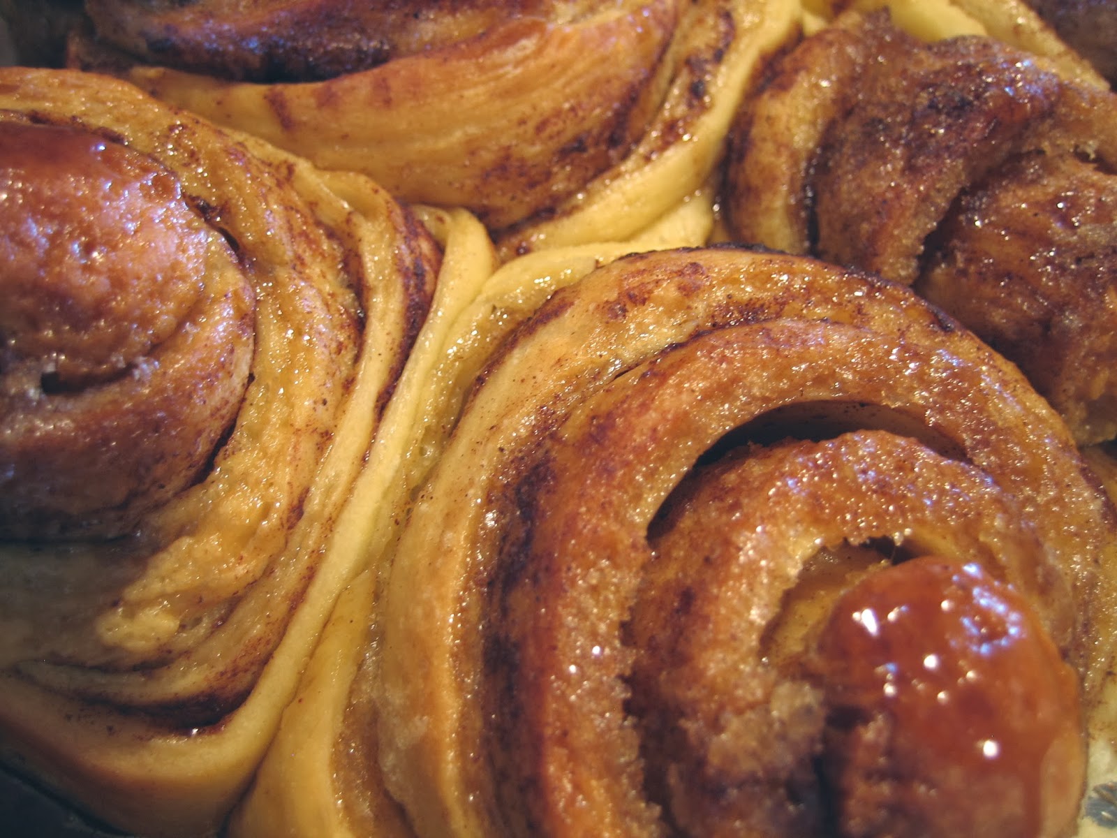 the farmer's wife Cinnamon Rolls and Migraines