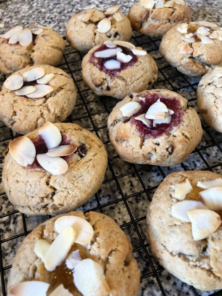 Peanut Butter & Jam Cookies