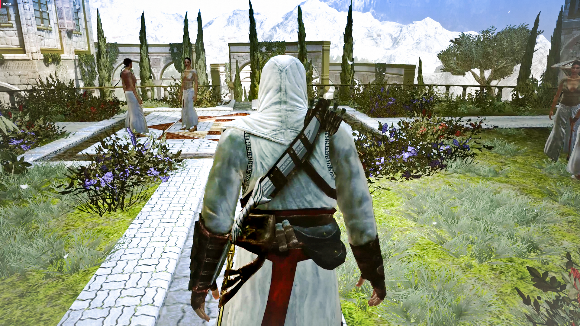 Assassin's Creed Remastered (Graphics Mod) Acre Gameplay - Combat &  Navigation 1080p 