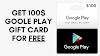 How to Get 100$ google play gift card for FREE (for USA citizens)