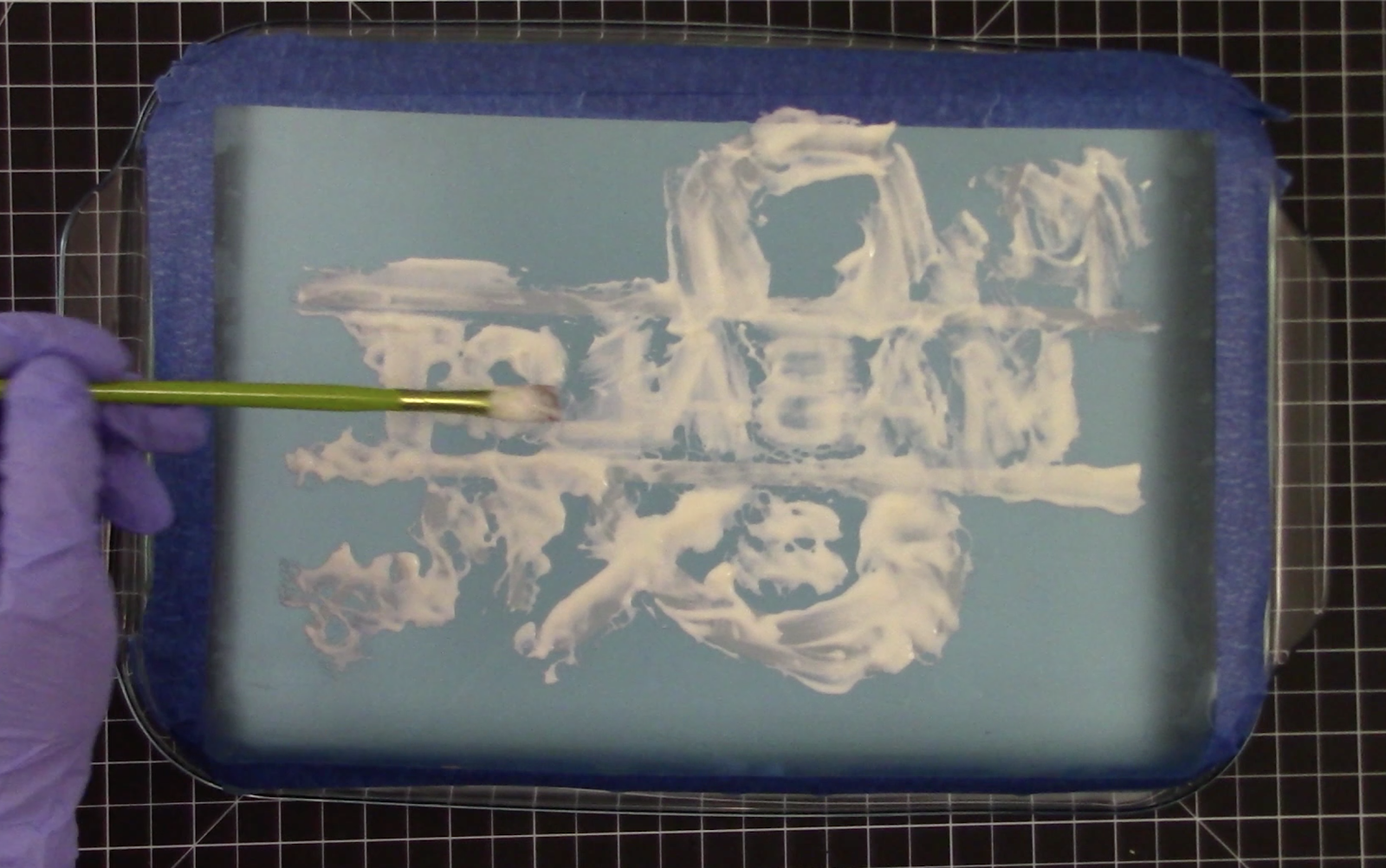 Beginner Glass Etching Tutorial with Silhouette Stencil Silhouette School