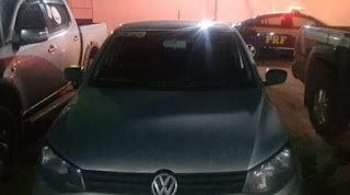 PRF prende homem que conduzia carro alugado por suspeita de recepção em Dom Eliseu