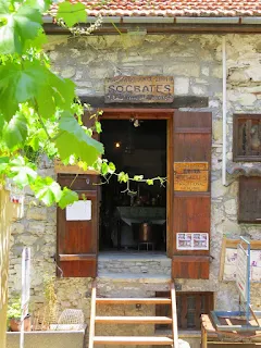 Cyprus Road Trip: Socrates shop and 'museum' in Omodos wine village