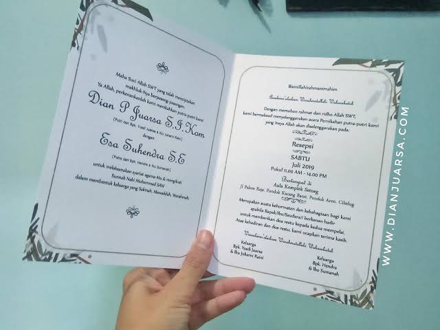 83 Kata Kata Undangan Pernikahan Islami Yang Romantis Contohsurat Pro