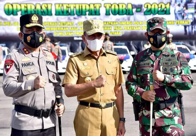 Gubsu: Operasi Ketupat Toba Berikan Pelayanan Rasa Aman Kepada Masyarakat