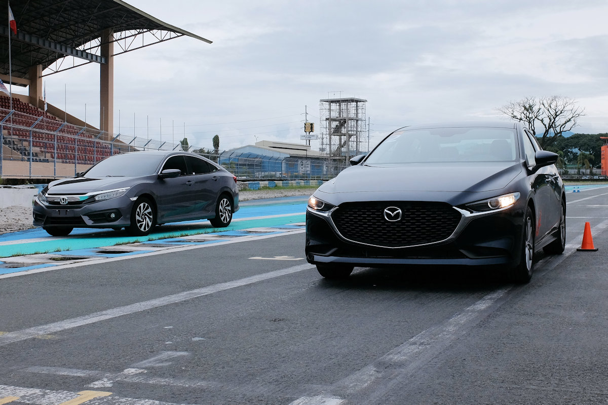 We Drove the 2020 Mazda3 1.5 Elite Back-to-Back with the Honda Civic 1.