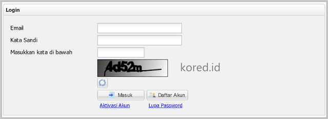 login ke portal cek tagihan listrik pln