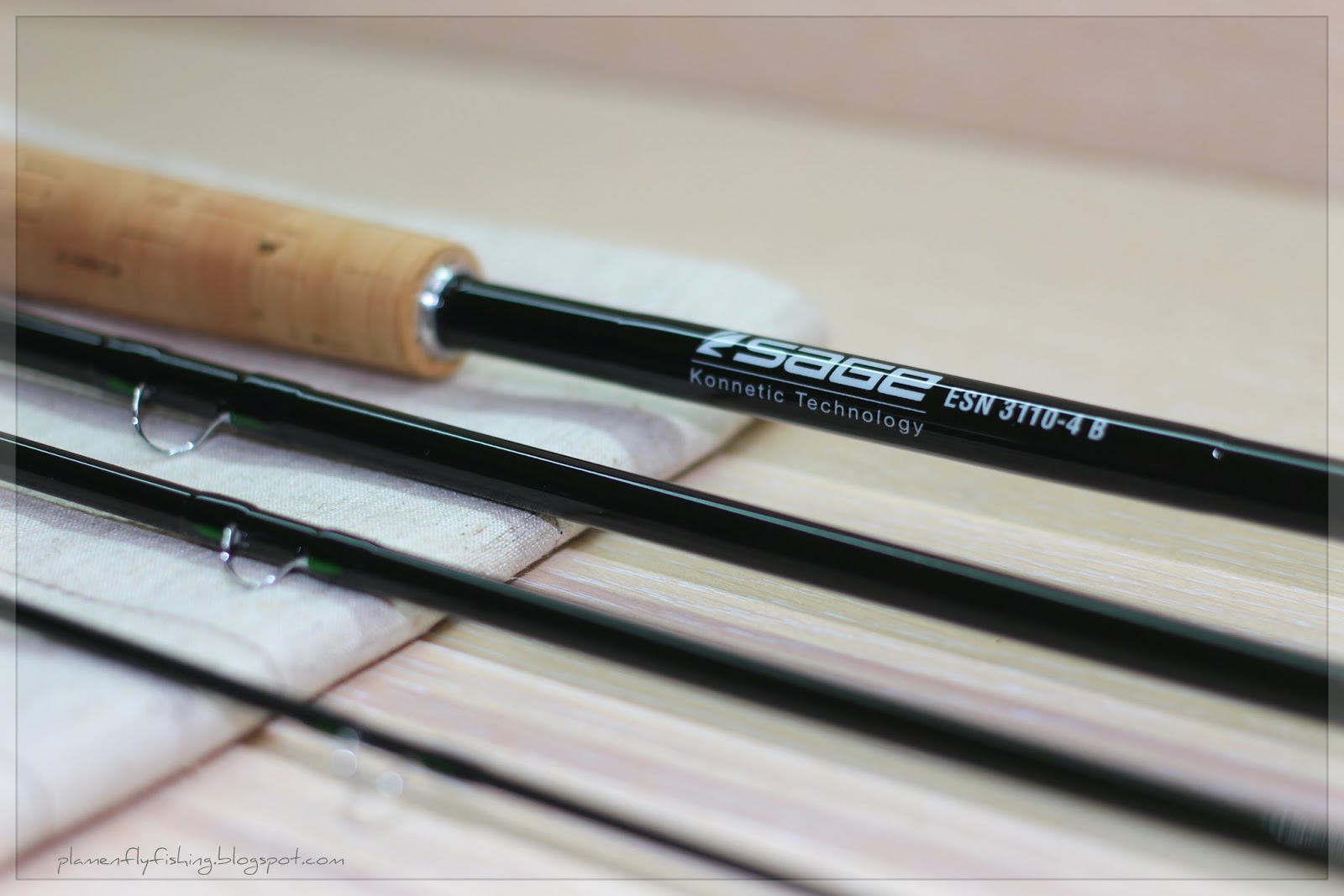 Plamen Ganchev fly rods Custom SAGE ESN 11ft 3wt 4pc nymphing fly rod