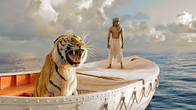 On a lifeboat with a Bengal tiger, Ang Lee