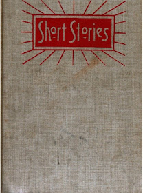 Short Stories cover of bound volume from 1890 