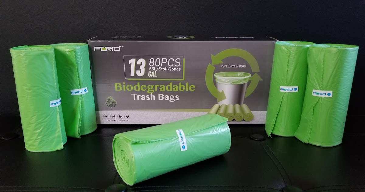 Temporary Waffle EcoFriendly Forid Biodegradable Trash Bags