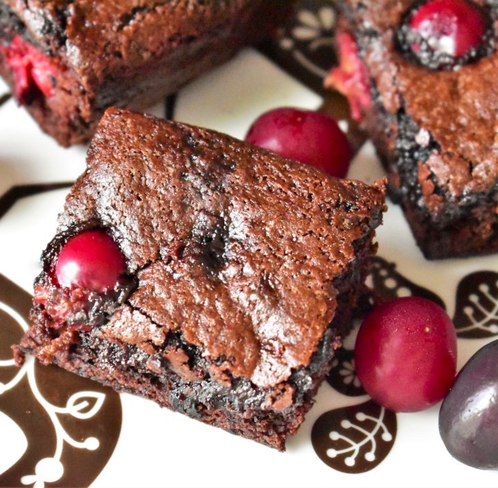Delicious Cherry Brownies from Scratch Joki's Kitchen