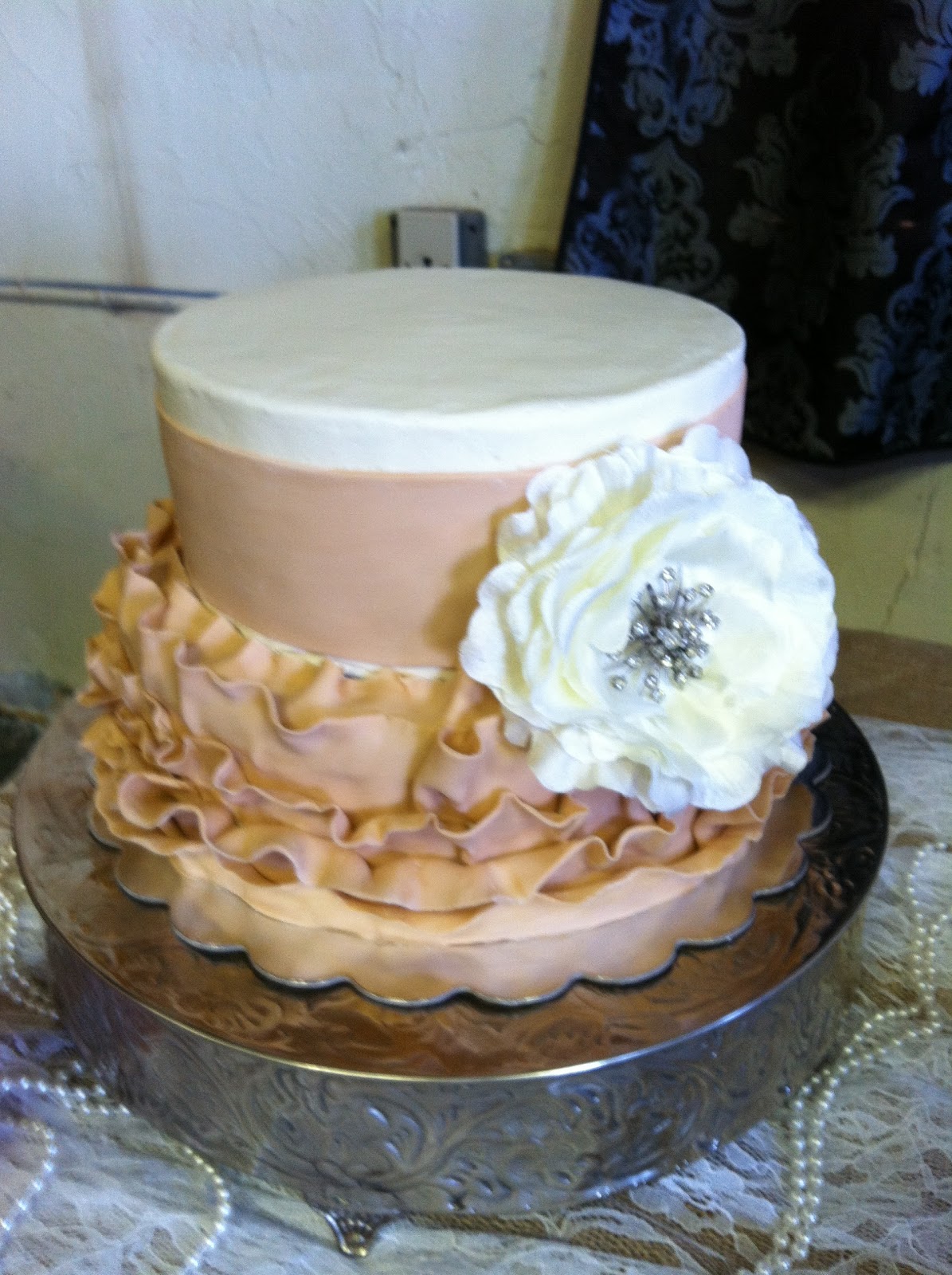 Treat Dreams Fondant Ruffle Cake