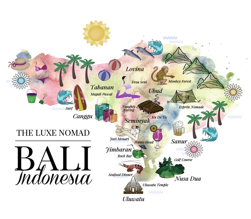 Top 10 Most Amazing Maps Of Bali Youve Ever Seen House Of Bali