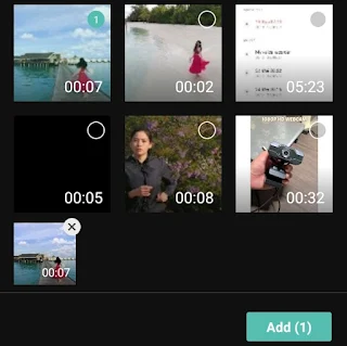 add video to the project add video to the project