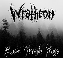 pochette WRATHEON black thrash mass, EP 2021