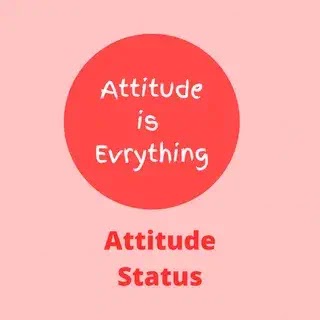 attitude status in hindi