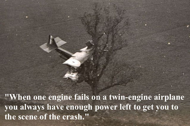 Photos of WWI airplane crash. Airplane crash into a tree. Photos collected by an officer at the Royal Naval Air Service school of flying. Quote 'When one engine fails on a twin-engine airplane you always have enough power left to get you to the scene of the crash.' Dogfights and other stories of pilots. marchmatron.com Photos of WWI airplane crash. Airplane crash into a tree. Photos collected by an officer at the Royal Naval Air Service school of flying. Quote 'When one engine fails on a twin-engine airplane you always have enough power left to get you to the scene of the crash.' Dogfights and other stories of pilots. marchmatron.com