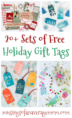 free holiday gift tags