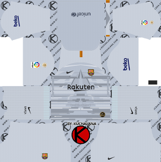 F.C. Barcelona 2019 2020 Nike Kit Dream League Soccer Kits