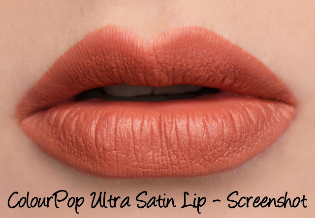 ColourPop Screenshot Ultra Satin Lip Swatches & Review