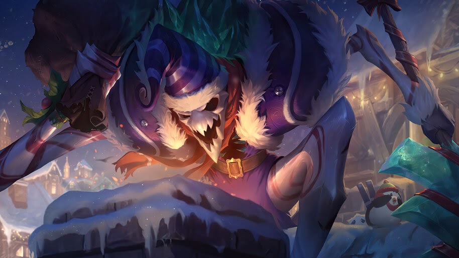Dark Candy, Fiddlesticks, New, Splash, Art, Update, Tweak, 8K, #7.1534
