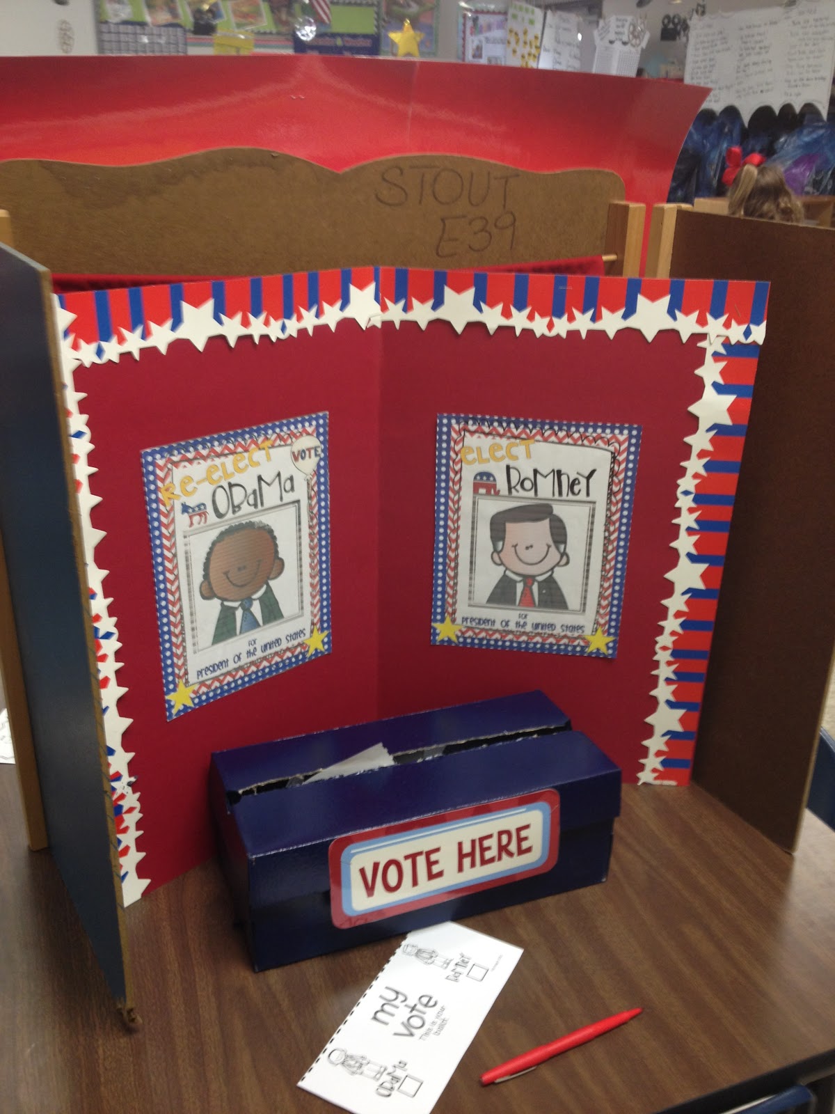 Starring in First Grade Election Day and a Link to a Giveaway