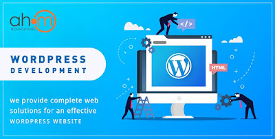 WordPress development services by Ahom Technologies