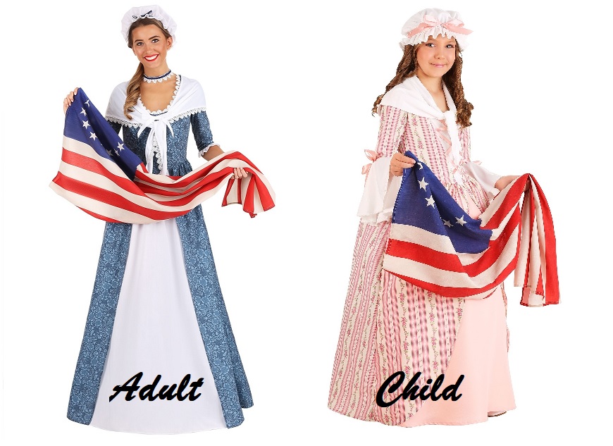 Betsy Ross Costumes ~