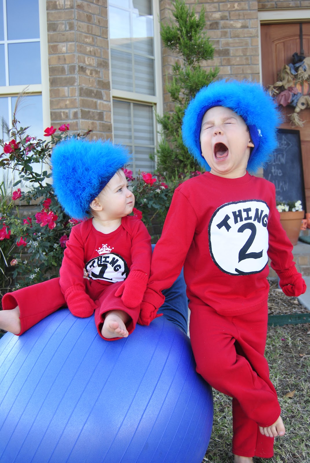 the girl with Panache: Thing 1 & Thing 2 Costumes