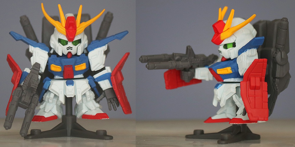 /" 1//400 Figure BANDAI Gundam Collection Vol.10 /"MSZ-010 ZZ Gundam Double Zeta