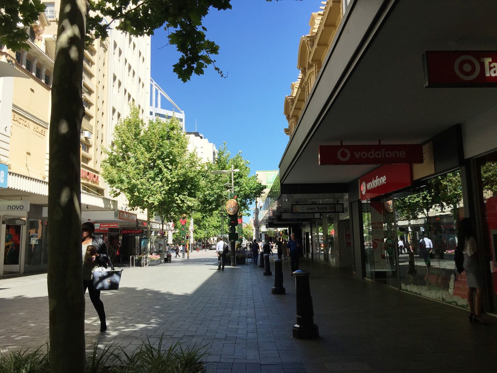 Family Travelogue: Perth City Downtown Hay Street Mall Murray Street ...