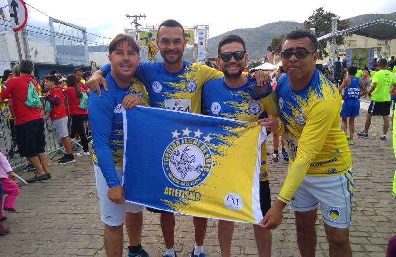 Torcida Jegue de Ouro esteve presente na 33ª Corrida Duque de Caxias de Jacobina