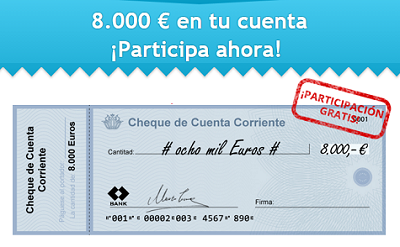 Sorteo de 8.000 euros