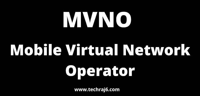 MVNO full form, What is the full form of MVNO