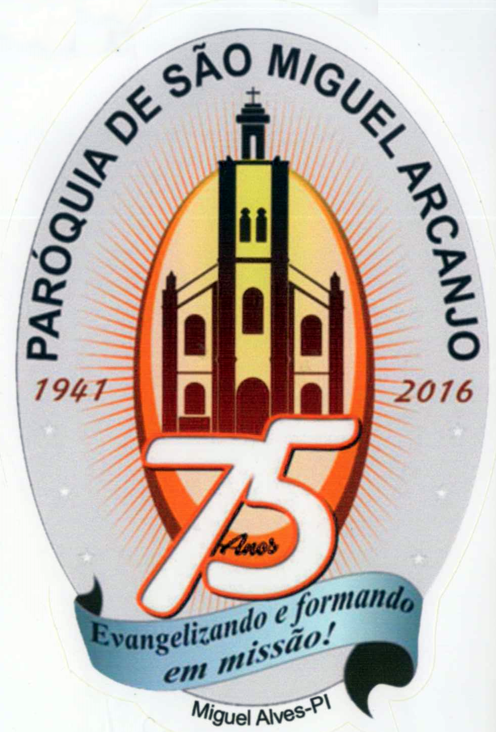 Paroquia de São Miguel Arcanjo Cartazes 2015 começam a ser distribuidos