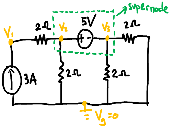 Analisis Supernode Rangkaian Listrik 7 3 Filesop Com