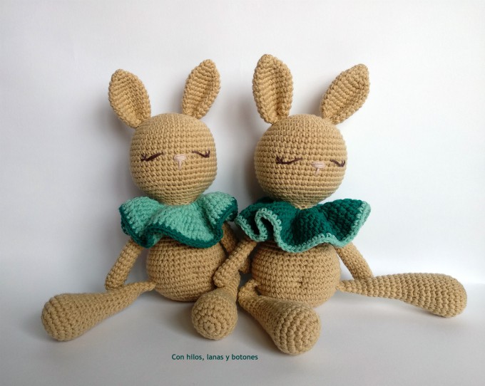 Con hilos, lanas y botones: Peaches amigurumi