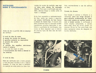 Manual do Proprietário Fusca 1972