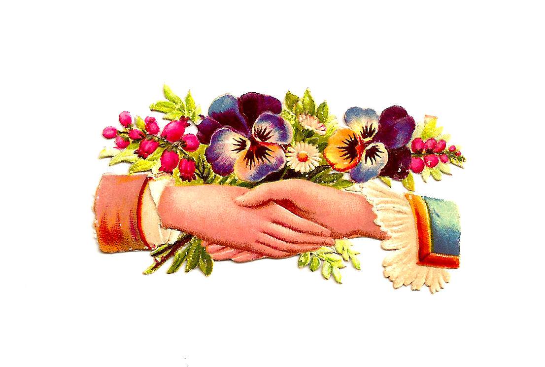 free clip art victorian flowers - photo #26