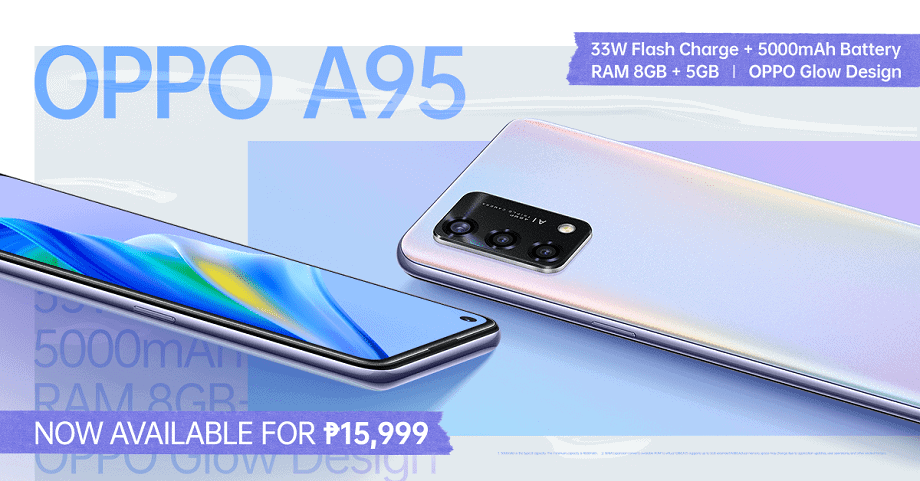 Smart Performer OPPO A95 Now Available, Get Yours for Only PHP15,999
