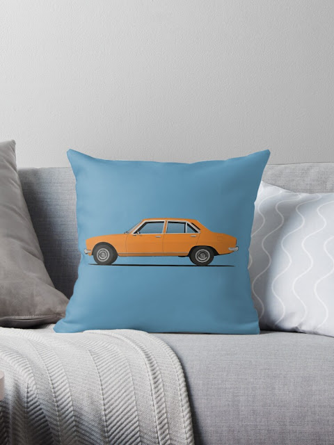 Peugeot 504 pillow