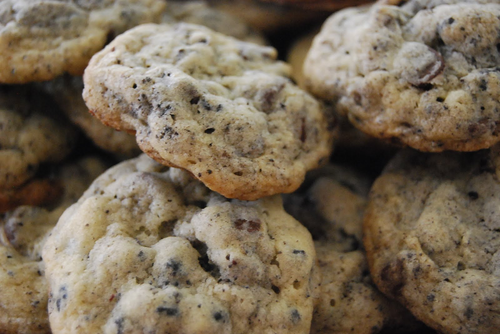 Crushed Oreo and Chocolate Chip Cookies