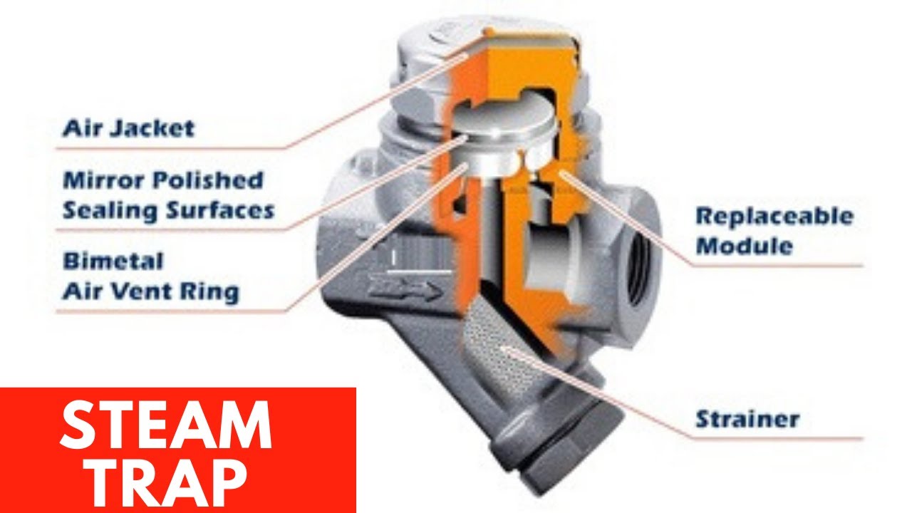 STEAM TRAPS TYPES, APPLICATIONS AND HOW IT IS WORKING