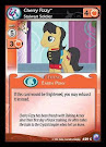 My Little Pony Cherry Fizzy, Stalwart Soldier Canterlot Nights CCG Card