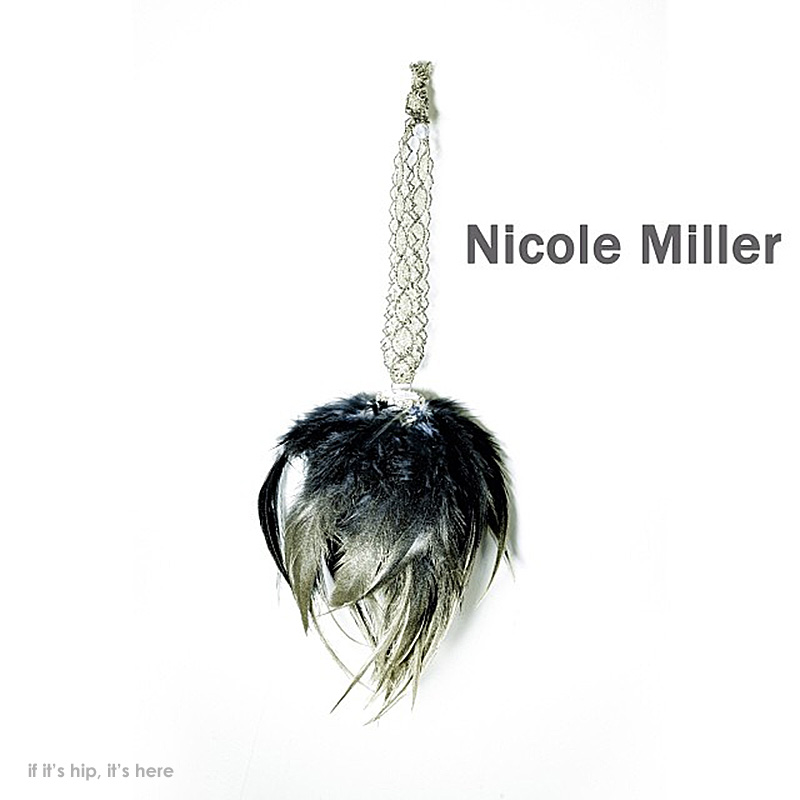 Nicole Miller Made in NYC holiday tree ornament