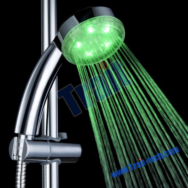Temperature Sensitive Shower Heads FUTURISTIC ARCHITECTURE